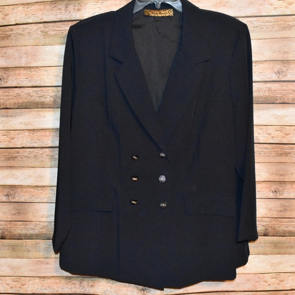 Ashley Stewart Jackets & Blazers - Ashley Stewart Black Blazer Jacket 2X